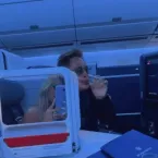 Poliana Rocha e Leonardo pousam em Paris para a Semana de Moda