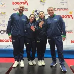 Esgrimistas do Pinheiros conquistam ouro e bronze na Copa do Mundo
