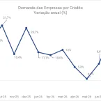 Empresas brasileiras buscam 11% mais crédito em 12 meses, revela Serasa