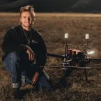 Drones tentam for�ar a chuva em �reas secas