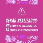 Unidos de Vila Isabel oferece exames gratuitos de mama para a comunidade