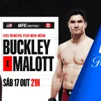 UFC Edmonton: Buckley contra Malott lidera card no Paramount+