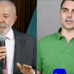 Pesquisa mostra que Lula e Fl�vio Bolsonaro est�o empatados em 50%