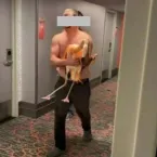 Pai b�bado rouba flamingo famoso em Las Vegas e vai a julgamento