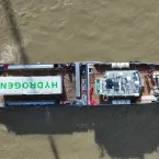 Barco brasileiro reduz em 80% as emiss�es de polui��o com hidrog�nio verde