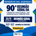 Reunião nacional de prefeitos debate desafios das grandes cidades em Brasília