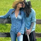 Elizabeth Hurley e Billy Ray Cyrus morar�o juntos em Los Angeles
