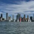 Regata de aniversário de Itajaí reúne 21 veleiros em grande disputa
