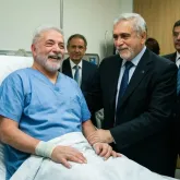Lula recebe alta hospitalar ap�s cirurgia no quadril