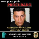Pol�cia pede ajuda para localizar suspeito de furtos na fronteira