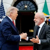 Ningu�m respeita lambe-botas, diz Lula sobre reuni�o com Trump