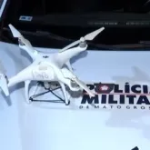 Drone que levaria drogas para cadeia cai em Cuiab�