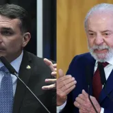 Pesquisa mostra que 50% dos eleitores n�o querem votar em Fl�vio Bolsonaro e 47% rejeitam Lula