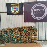 Policia encontra 245 tijolos de pasta-base de cocaina escondidos em colchoes no interior de SP