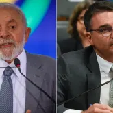 Lula lidera pesquisa com 41% contra 31% de Fl�vio Bolsonaro