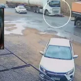 Mulher morre ap�s bater moto em carreta-tanque em MT