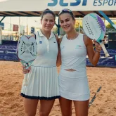 Dupla n�mero 1 do mundo, Sophia Chow e Vit�ria Marchezini, disputa o Sand Series S�o Paulo