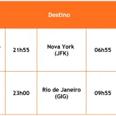 GOL come�a a voar direto do Rio para Nova York com servi�o de primeira classe
