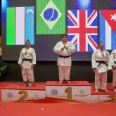 Atletas de S�o Paulo ajudam Brasil a ser campe�o em torneio internacional de jud� para cegos