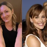 Jennifer Garner e Judy Greer s�o vistas no set do novo filme 'De Repente 30'
