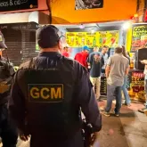 Fiscaliza��o em bares noturnos da Rua 14 de Julho em Campo Grande