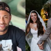 Neymar conta que se vestiu todo de preto no casamento de Gabriel Medina porque o amigo esqueceu de avisar o tema
