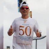 Dentista completa 50 km em Salvador para alertar sobre sa�de bucal