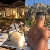 Georgina Rodriguez mostra fotos de viagem com CR7 e chama de 'conto de fadas'
