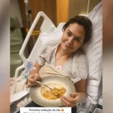 Michelle Bolsonaro posta foto de hospital e agradece ora��es