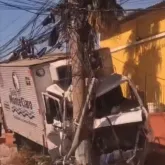 Acidente grave deixa feridos em S�o Jo�o de Meriti
