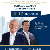 Ronaldo Caiado apresenta propostas para empresarios em Sao Paulo