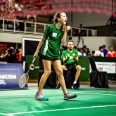Pai e t�cnico: a dupla jornada de Noeslem Lima com a filha no badminton
