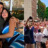F�s v�o a 'casamento' de Cristiano Ronaldo e Georgina, mas encontram outros noivos