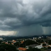 Alerta em SP: temporais e risco de inc�ndio neste domingo