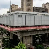 Solu��o inovadora recupera fachada do Tribunal de Contas de S�o Paulo