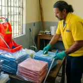 Porto Grande compra kits de limpeza por R$ 26,8 mil sem licita��o