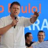 'N�o houve nada', diz Tarc�sio sobre suposta persegui��o da PM a motorista de Haddad