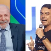 Lula e Fl�vio Bolsonaro abrem campanha com discursos fortes