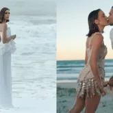 Fabiana Justus e Bruno Levi D'Ancona renovam os votos de casamento em cerim�nia intimista na Bahia