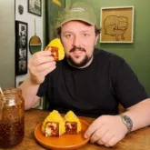 Oniguiri ganha vers�o brasileira com cuscuz, carne de sol e queijo coalho