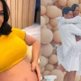 Gr�vida, Larissa Tom�sia termina namoro e revela o que a fez dizer 'chega'