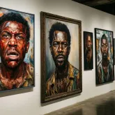 Exposi��o em Porto Alegre mostra a raiva e a solid�o dos artistas negros