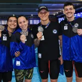 Nadou muito bem e ganhou muito ouro: Pinheiros brilha no Trof�u Finkel com quatro medalhas