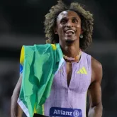 Piu dos Santos vence Liga Diamante dos 400m com barreiras e completa hat-trip de t�tulos