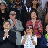 Desfile de 7 de Setembro em Bras�lia re�ne l�deres e cobra mais respeito �s mulheres