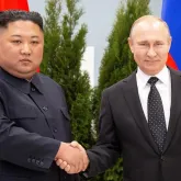 R�ssia e Coreia do Norte inauguram ponte rodovi�ria que fortalece alian�a militar