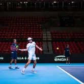 Brasil treina forte para derrotar Su��a na Copa Davis