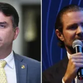 Fl�vio Bolsonaro tentou falar com Vorcaro nos �ltimos dias antes da pris�o