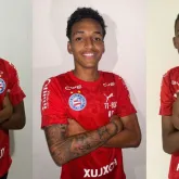 Bahia apresenta tr�s novos talentos para a categoria de base