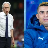 Jorge Jesus explica aus�ncia de Cristiano Ronaldo e assume o comando da sele��o de Portugal